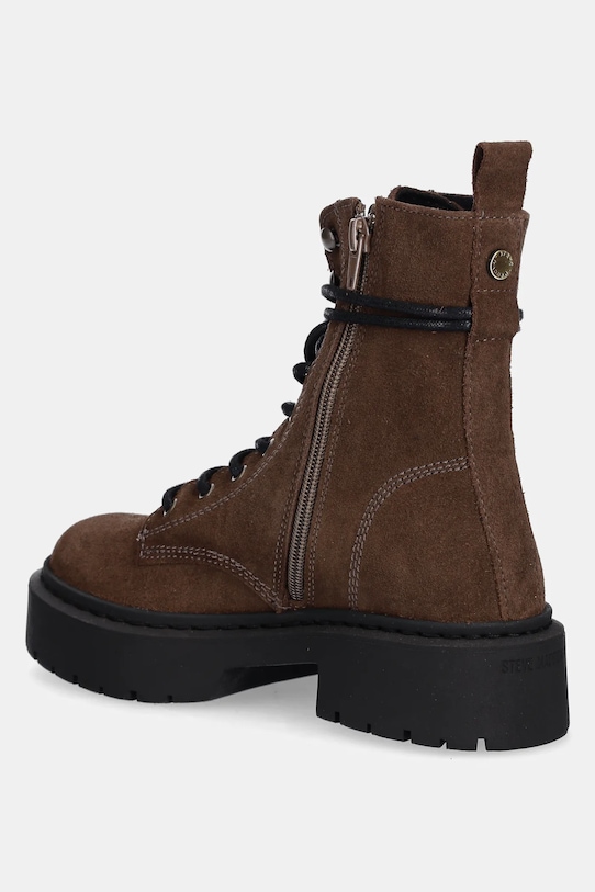 Obuwie Steve Madden workery zamszowe Gusto 11003330.983 brązowy