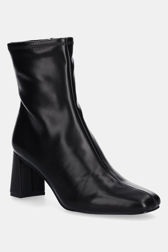 Μποτάκια Steve Madden Hurst απομίμηση λείου δέρματος μαύρο 11003498.001