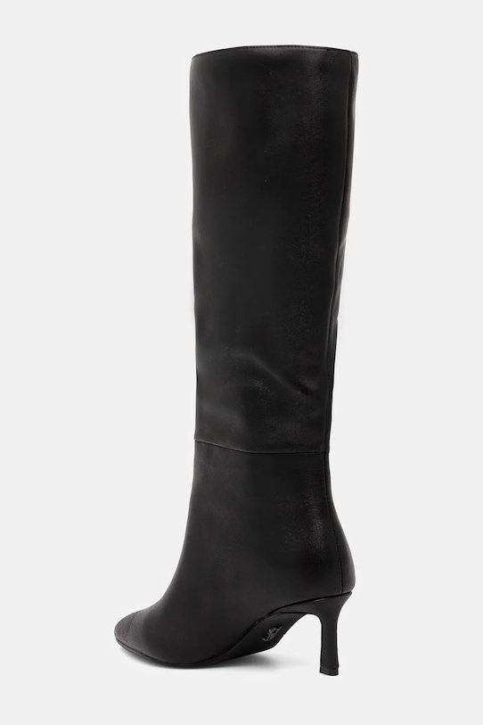 Παπούτσια Δερμάτινες μπότες Steve Madden Lavan 11003290.017 μαύρο