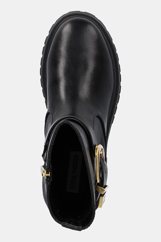 Steve Madden cizme de piele Lexs negru 11003593.05O