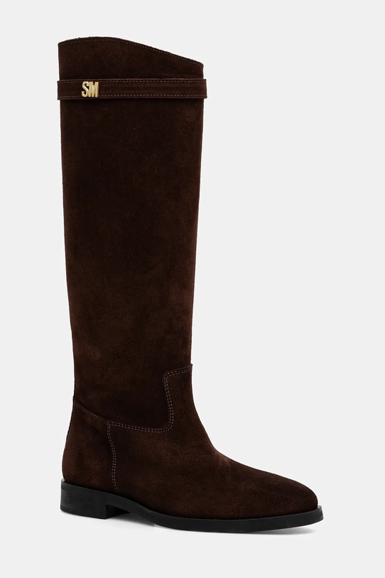 Steve Madden kozaki zamszowe Novi płaski brązowy 11004728.983