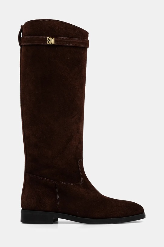 Steve Madden kozaki zamszowe Novi 11004728.983 brązowy AW25