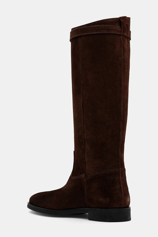 Obuwie Steve Madden kozaki zamszowe Novi 11004728.983 brązowy
