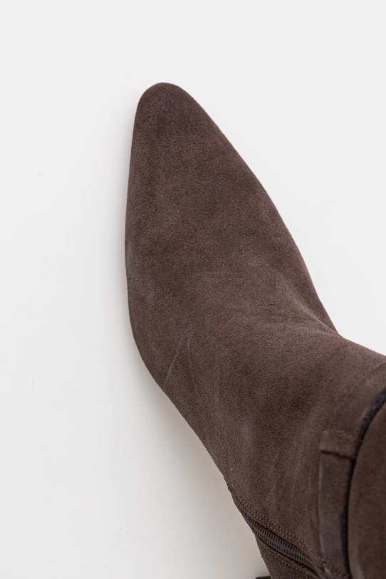 Elegantni škornji iz semiša Steve Madden Sirrens rjava 11004776.205