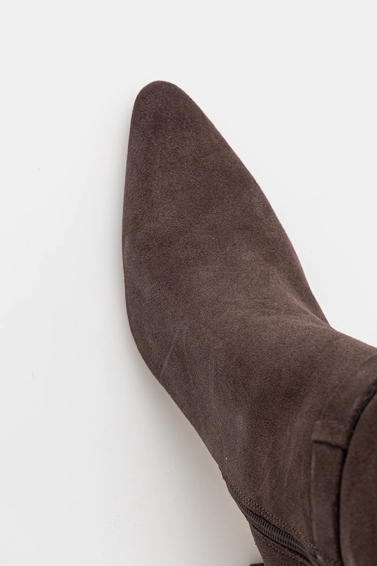Замшеві чоботи Steve Madden Sirrens коричневий 11004776.205