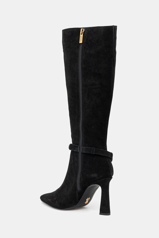 Obutev Elegantni škornji iz semiša Steve Madden Sirrens 11004776.015 črna