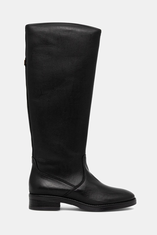 Steve Madden kozaki skórzane Vlora 11004761.017 czarny AW25