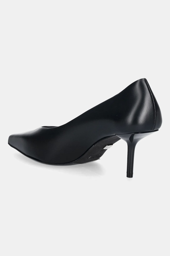 Obuwie Max Mara szpilki skórzane LIGHTPUMP 2524526171600 czarny