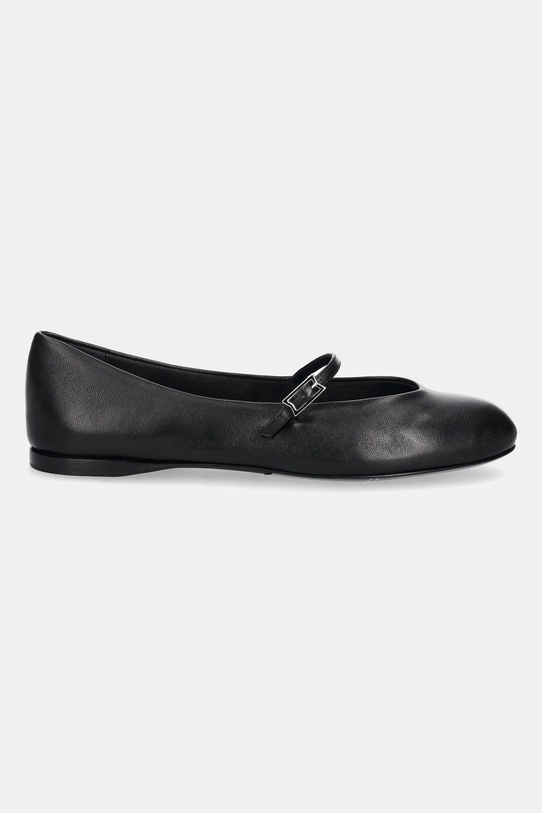 Max Mara baleriny skórzane MMBALLET 2524526311600 czarny AW25