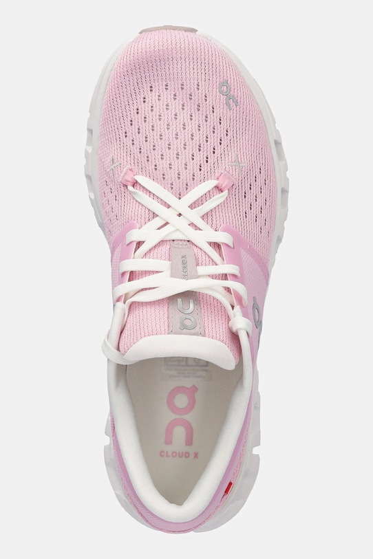 ON running buty do biegania Cloud X 4 różowy 3WE30073561