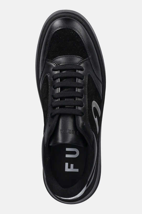 Furla sneakersy skórzane Lace-Up Sneaker T.3 czarny YJ92SPT.BX4243.F2200