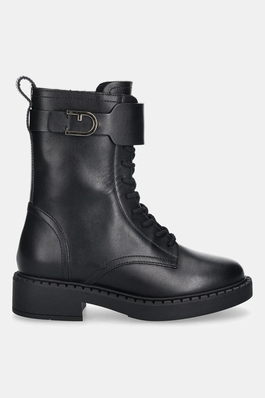 Furla buty skórzane New Legacy Army Boot YK11FNL.BX4223.O6000 czarny AW25