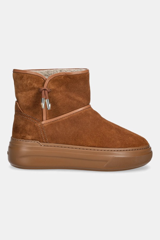 Furla śniegowce zamszowe Nuage Snow Boot YK30NUA.BX4212.RY000 brązowy AW25