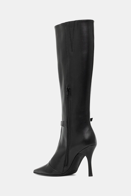 Scarpe Furla stivali in pelle Sfera YK03SFE.X30000.O6000 nero