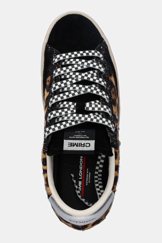 Crime London sneakersy DISTRESSED brązowy 25011AA8