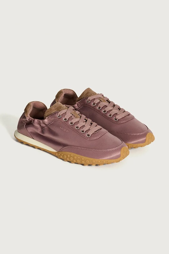 Hoff sneakersy BRIDGE SATIN BROWN 22561004 różowy AW25
