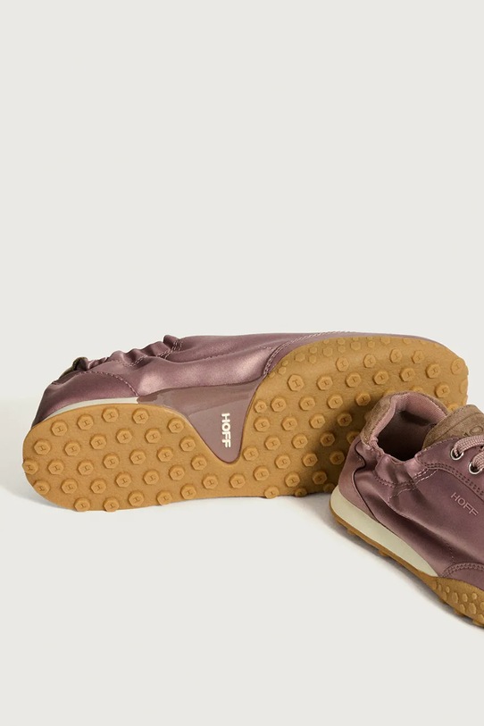 Hoff sneakersy BRIDGE SATIN BROWN różowy 22561004