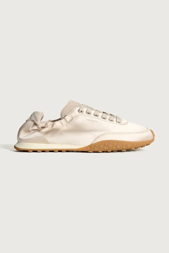 Hoff sneakersy BRIDGE SATIN BEIGE płaska beżowy 22561006