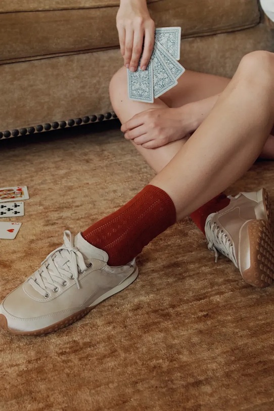 Hoff sneakersy BRIDGE SATIN BEIGE 22561006 beżowy