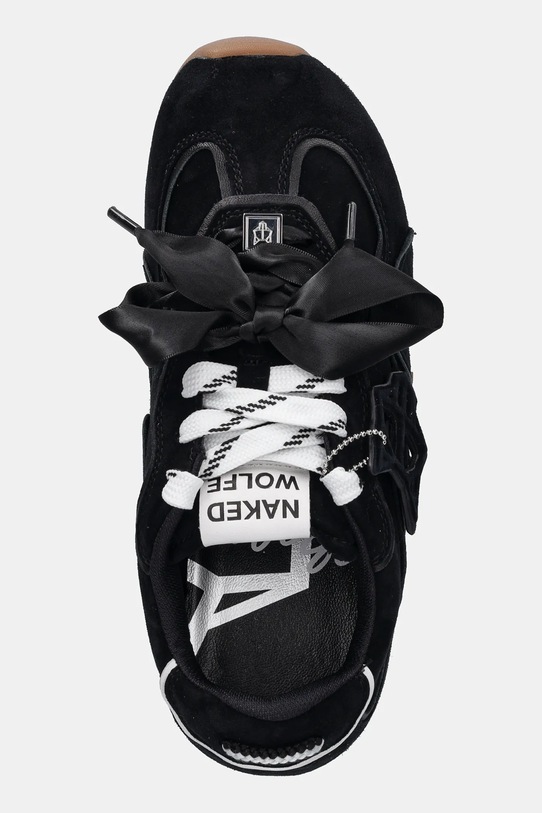 Naked Wolfe sneakers in pelle Adored nero Adored.Black