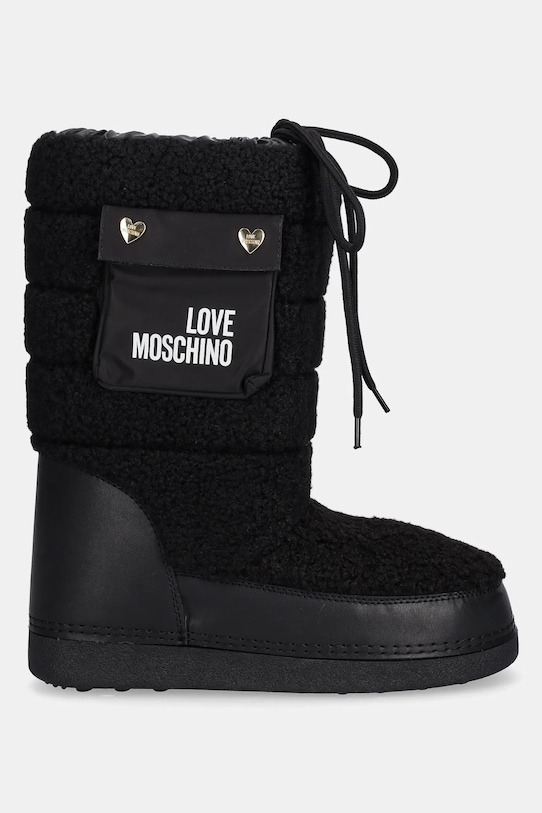 Love Moschino cizme de iarnă JA24452G0NISM00A negru AW25