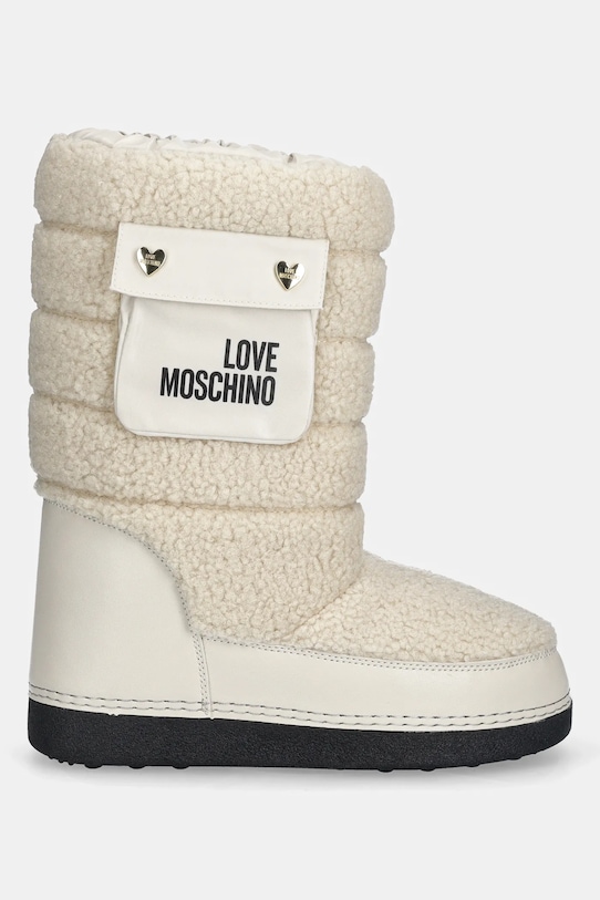 Love Moschino cizme de iarnă JA24452G0NISM12A bej AW25