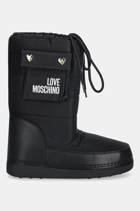 Love Moschino śniegowce JA24452G0NISL000 czarny AW25