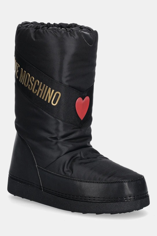 Snehule Love Moschino textilný čierna JA24032G0NISY000