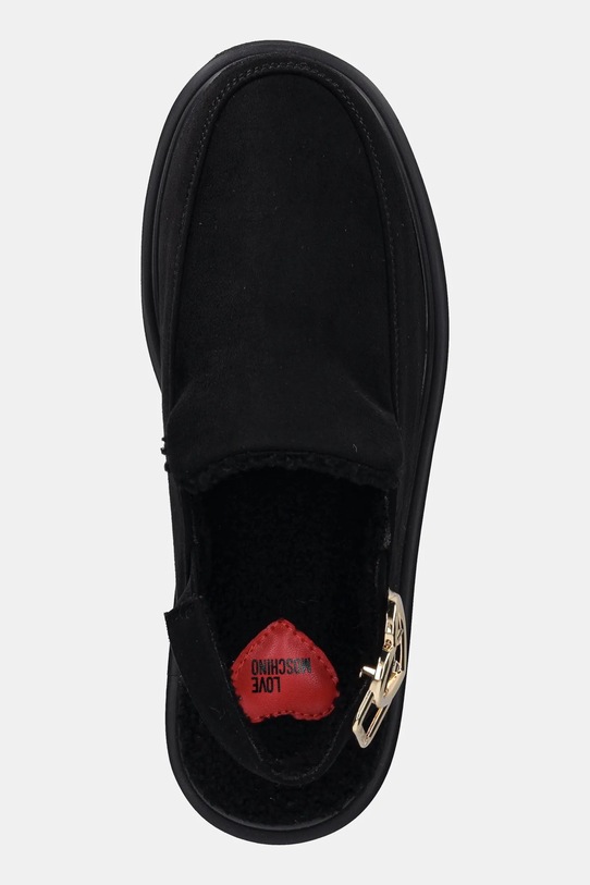 Natikače Love Moschino crna JA10416L0NJAW000