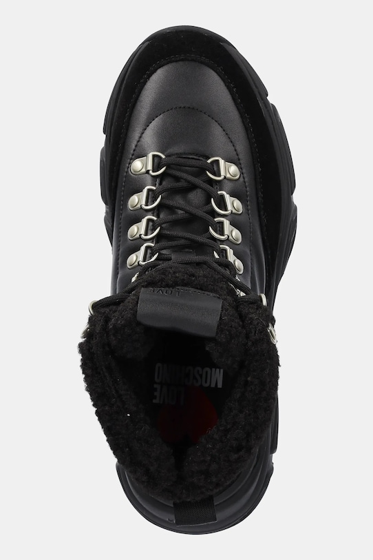 Love Moschino botki czarny JA15356G0NIAM00A