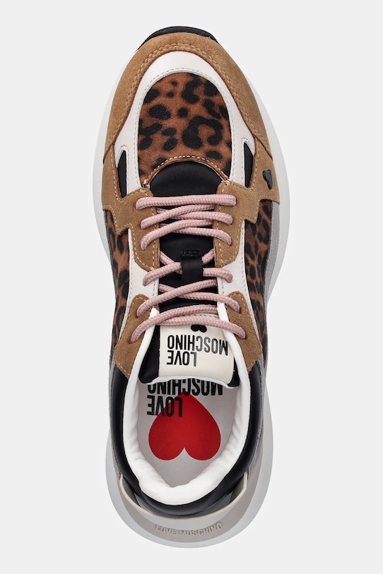 Tenisky Love Moschino béžová JA15415G0NJAB30A