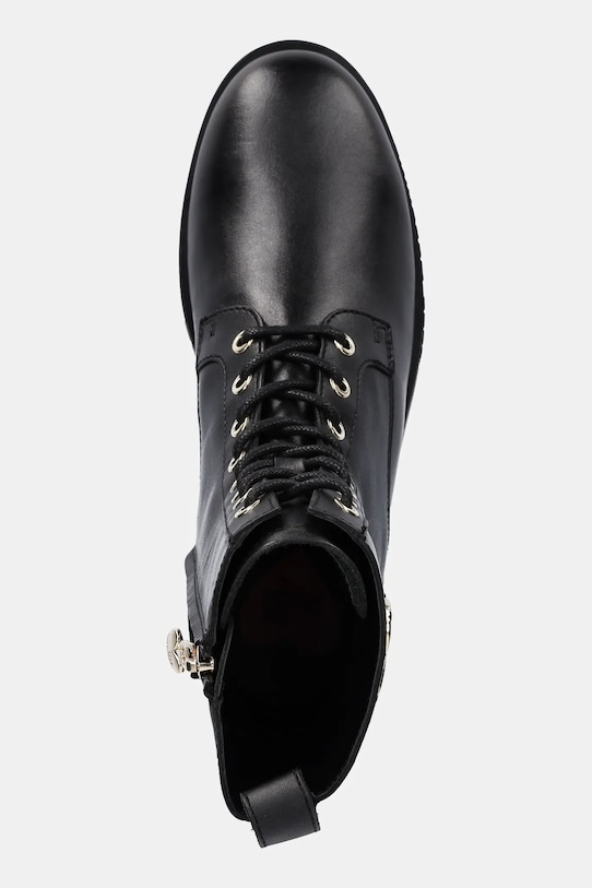 Love Moschino cizme de piele negru JA24254G0NIA0000