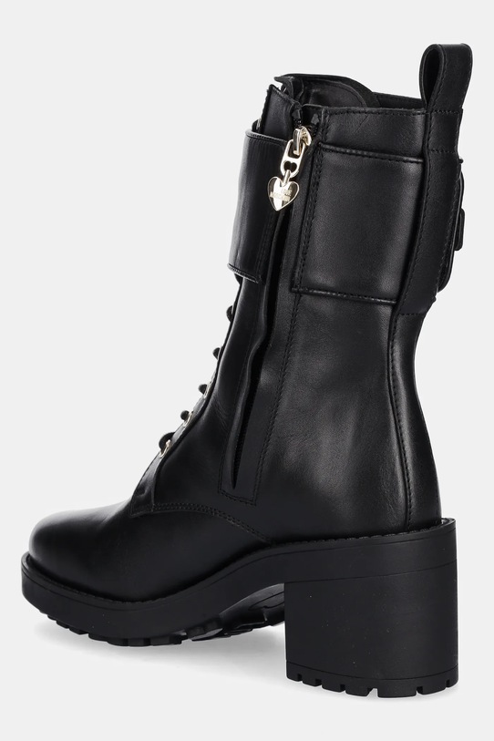 Obuwie Love Moschino botki zamszowe JA24287G0NIA0000 czarny