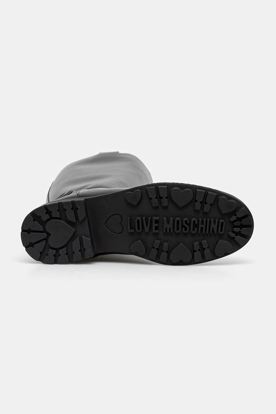 Love Moschino ghete de piele negru JA26064G0NIA0000
