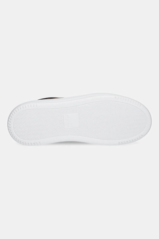 Love Moschino sneakersy skórzane JA15295G0NJAA30A czarny