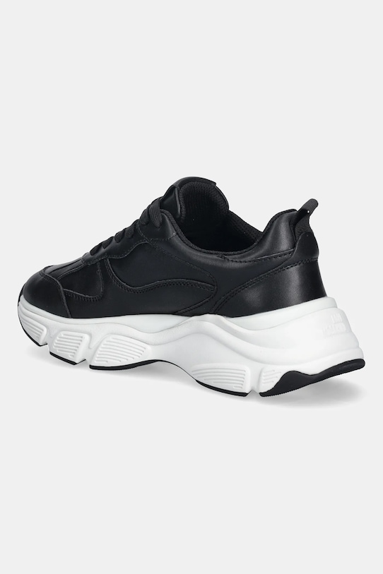Obuwie Love Moschino sneakersy skórzane JA15246G0NIA0000 czarny