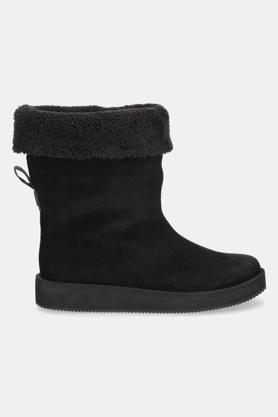 HUGO śniegowce zamszowe Zaralyn 50552743.001 czarny AW25