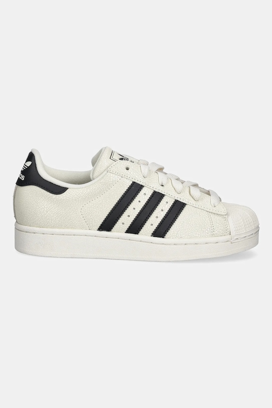 adidas Originals sneakersy skórzane SUPERSTAR II W JS4013 beżowy AW25