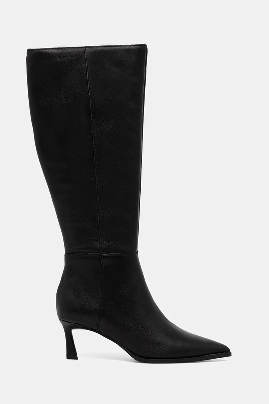 Steve Madden kozaki skórzane Lucid 11004848.017 czarny AW25