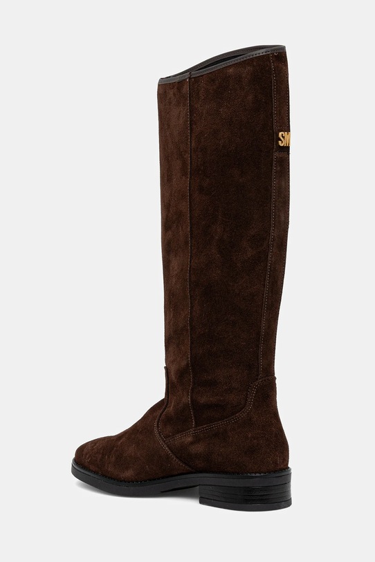 Obuwie Steve Madden kozaki zamszowe Vlora 11004761.205 brązowy