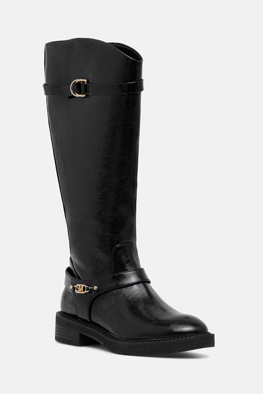 Vysoké čižmy Steve Madden Landslide nezateplené čierna 11004979.001