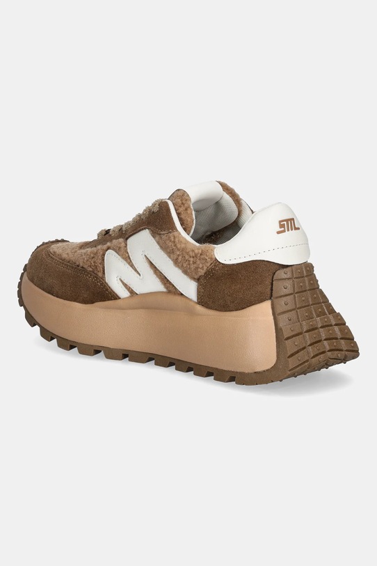 Obuwie Steve Madden sneakersy Supercampo-F 11005003.280 brązowy