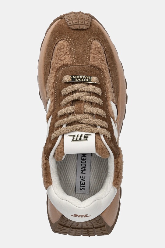 Steve Madden sneakersy Supercampo-F brązowy 11005003.280