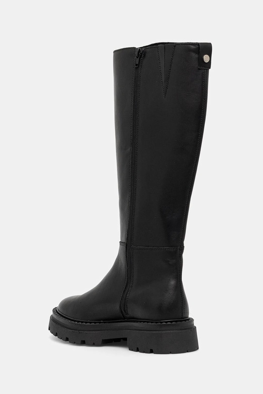 Obutev Usnjeni elegantni škornji Steve Madden Kaja-W 11004946.017 črna