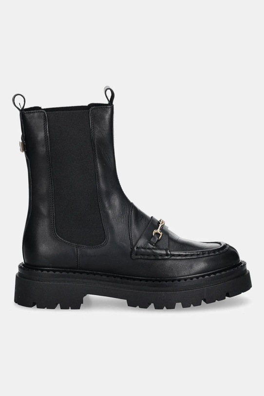 Δερμάτινες μπότες τσέλσι Steve Madden Kasey 11004947.017 μαύρο AW25