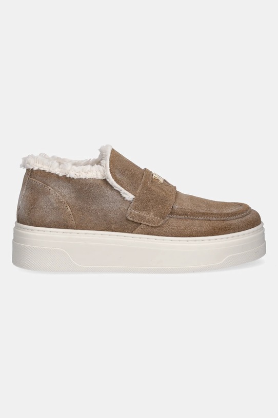 Steve Madden sneakersy zamszowe MYA 11004887.275 brązowy AW25