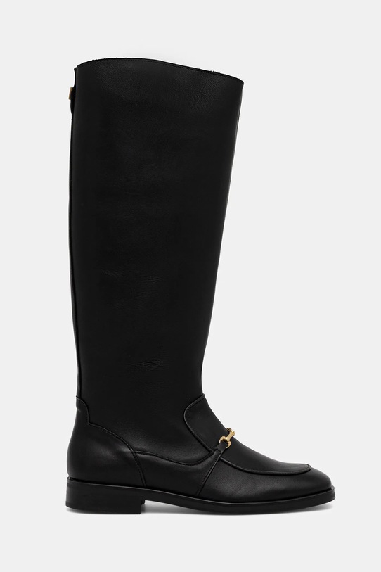 Steve Madden kozaki skórzane Night 11004951.017 czarny AW25