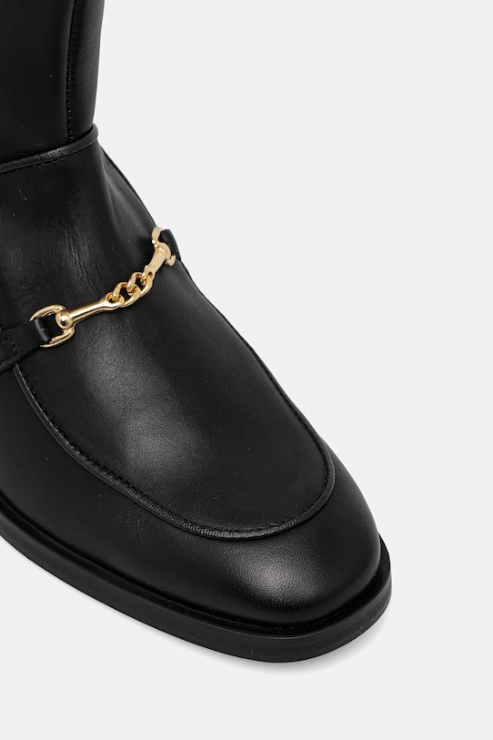 Steve Madden kozaki skórzane Night czarny 11004951.017