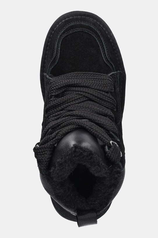 Σουέτ αθλητικά παπούτσια Steve Madden Paci μαύρο 11003464.001