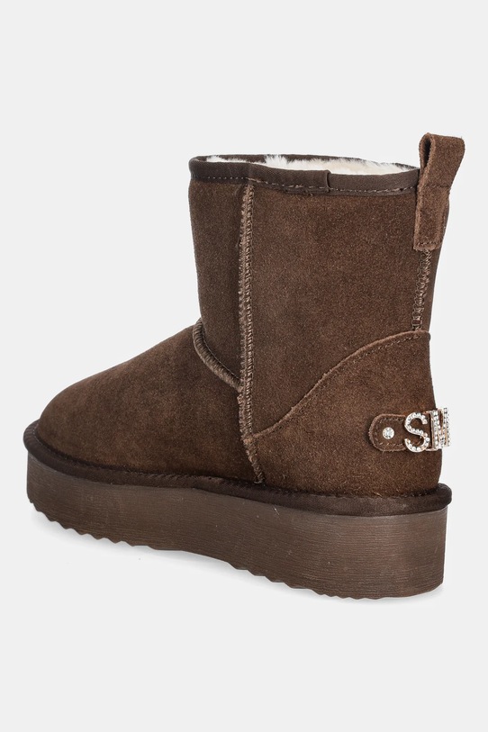 Παπούτσια Μποτάκια Steve Madden Tessah 11003483.205 καφέ